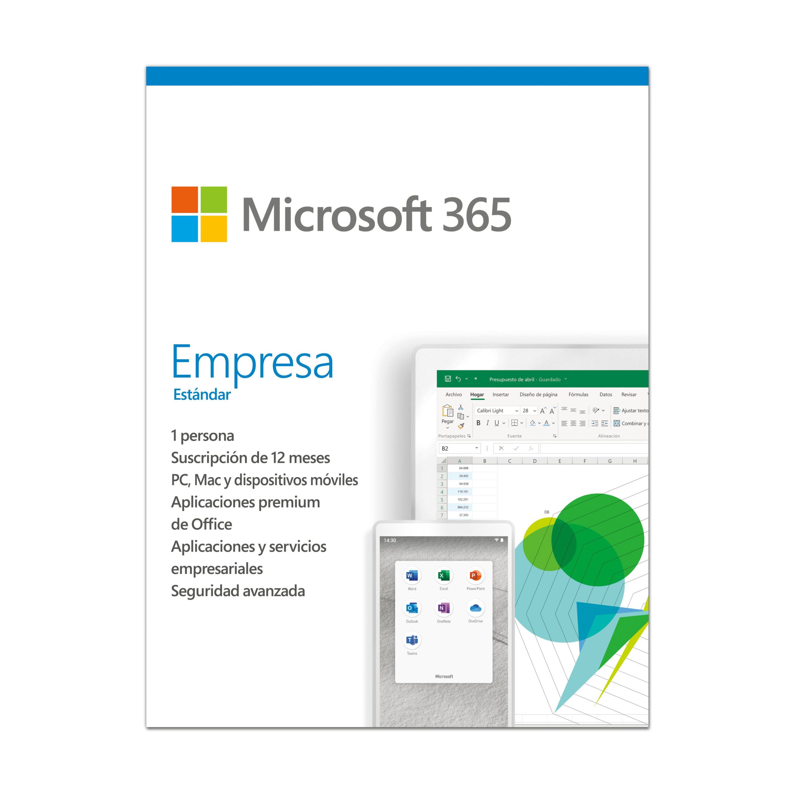 Microsoft Office 365 Business Standard 32/64 1año Key Digital – Suscripción  anual – Arrichetta